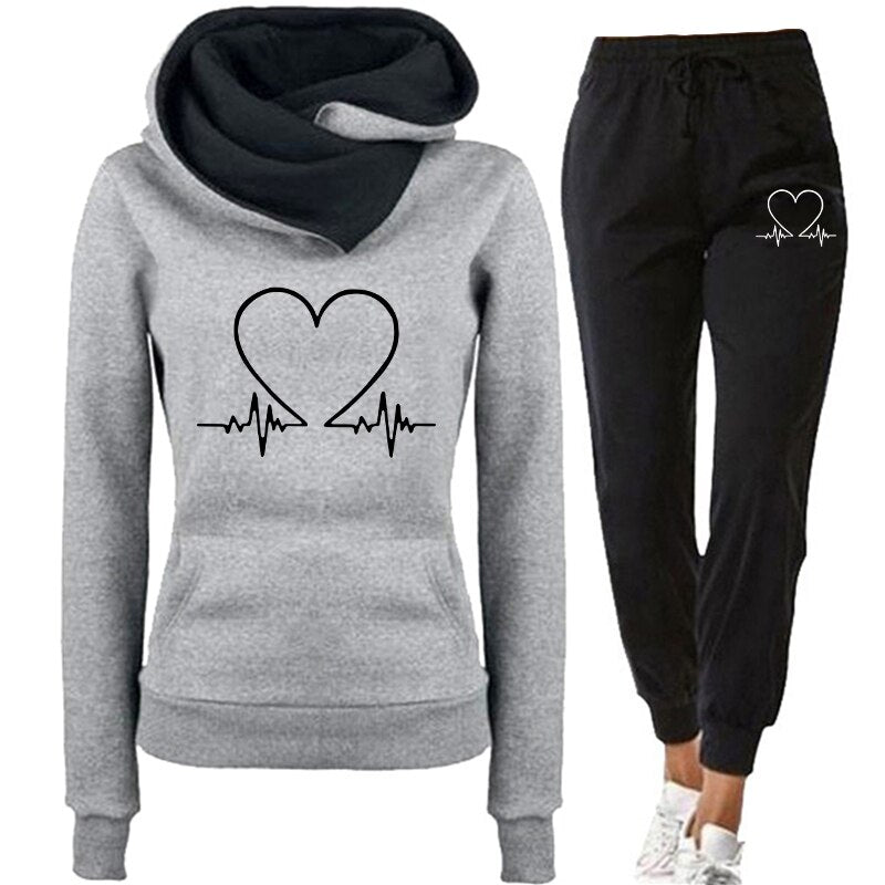 Women’s Heartbeat Joggers in Gray + Free Joggers